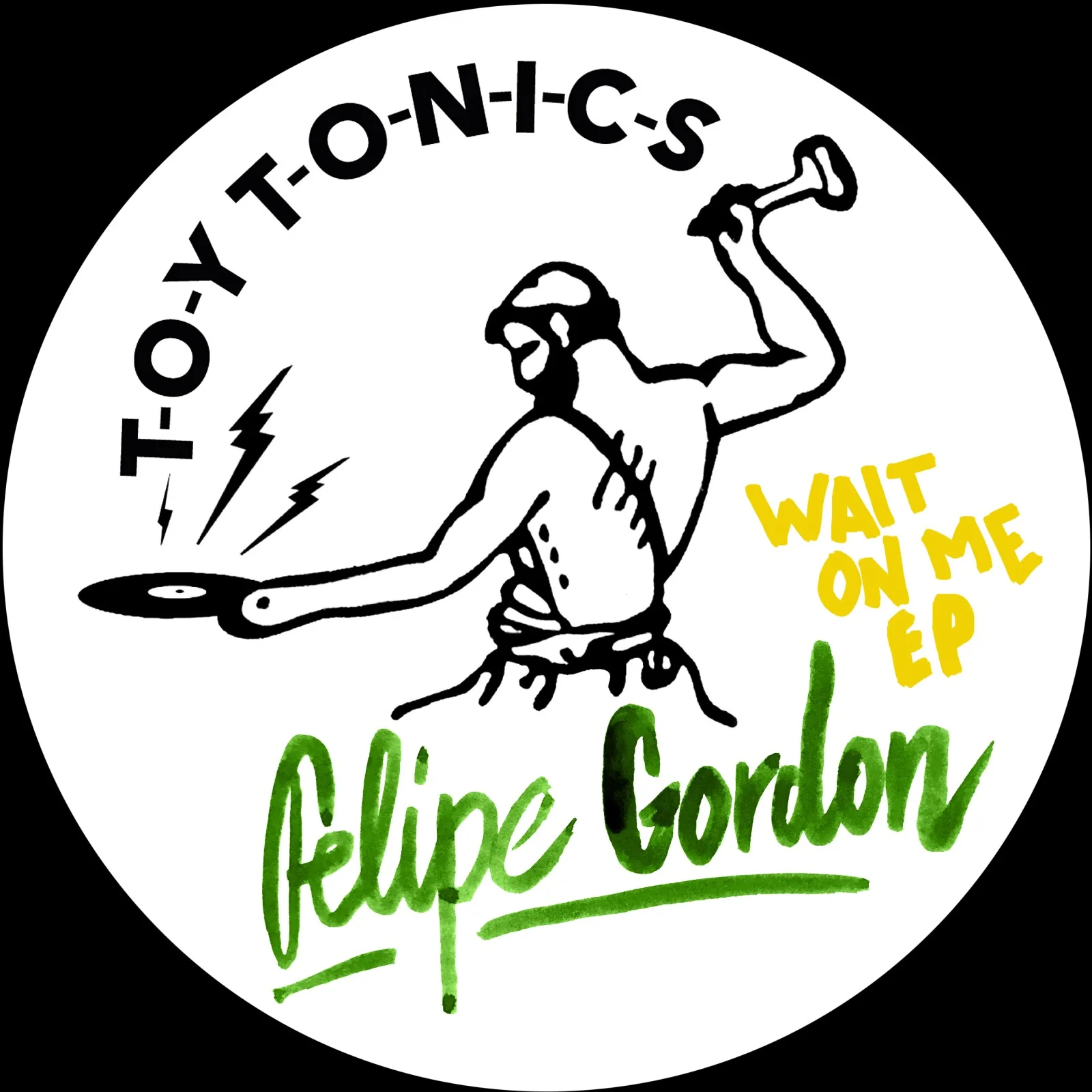 Felipe Gordon - Wait On Me EP (2025 Repress) (12") - Image 2