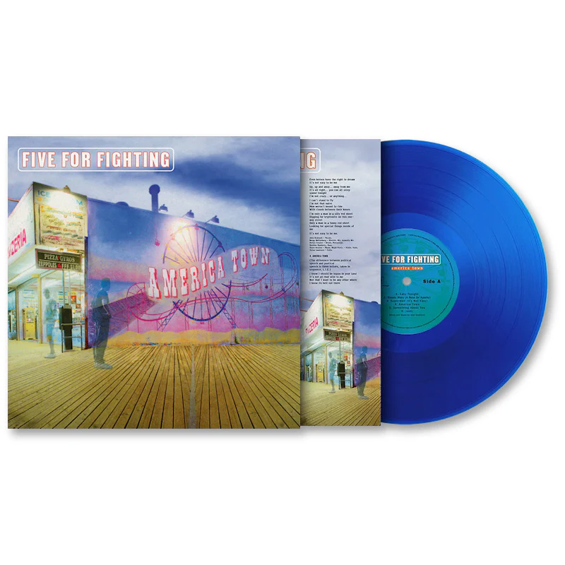 Five For Fighting - America Town (Blue Coloured LP)