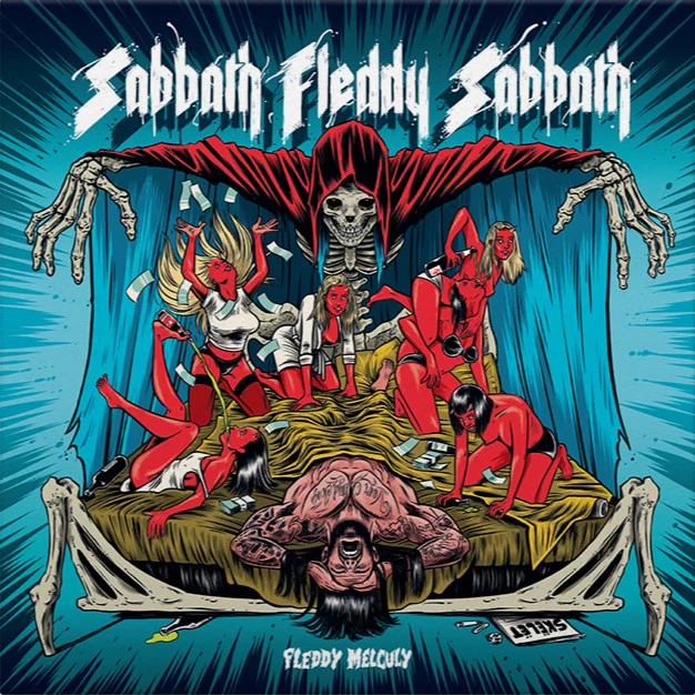 Fleddy Melculy - Sabbath Fleddy Sabbath (Red Translucent Vinyl w/ insert LP) - Image 2