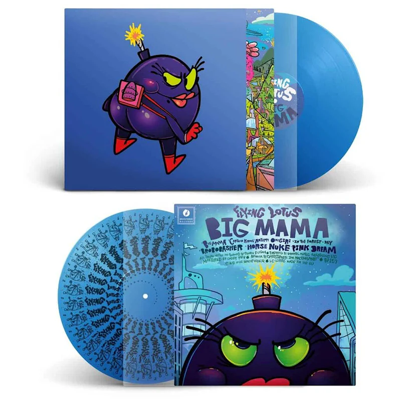 Flying Lotus - Big Mama (Blue Vinyl 12")