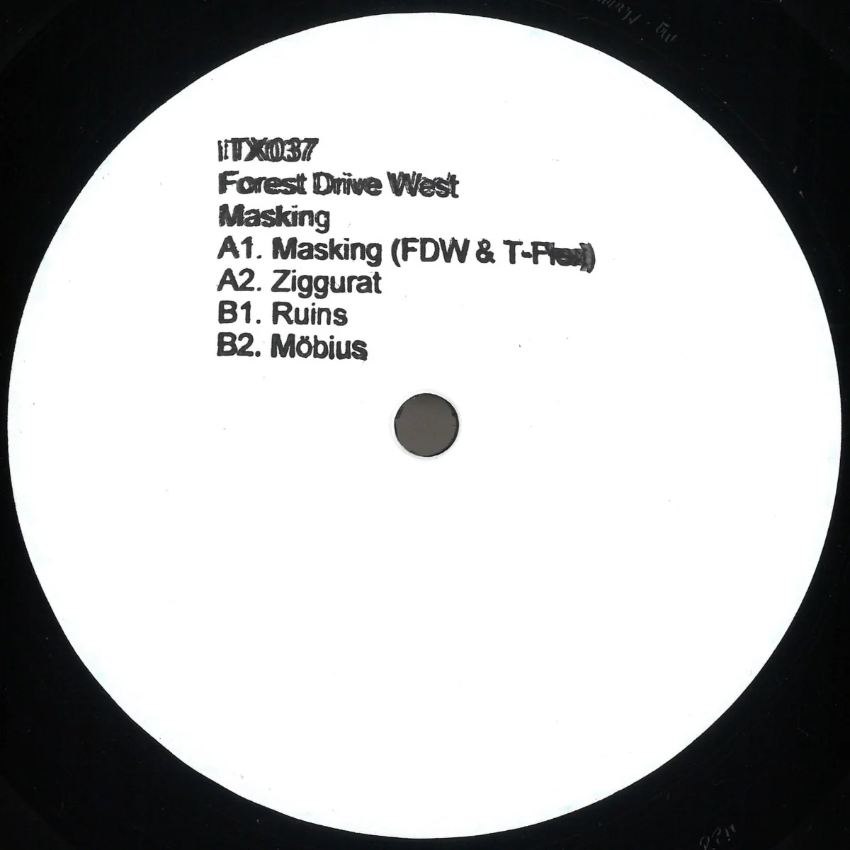 Forest Drive West - Masking (12")