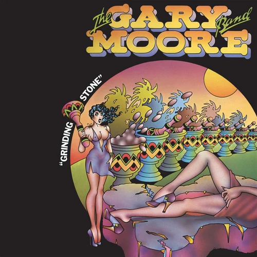 Gary -Band- Moore - Grinding Stone (Flaming Vinyl)