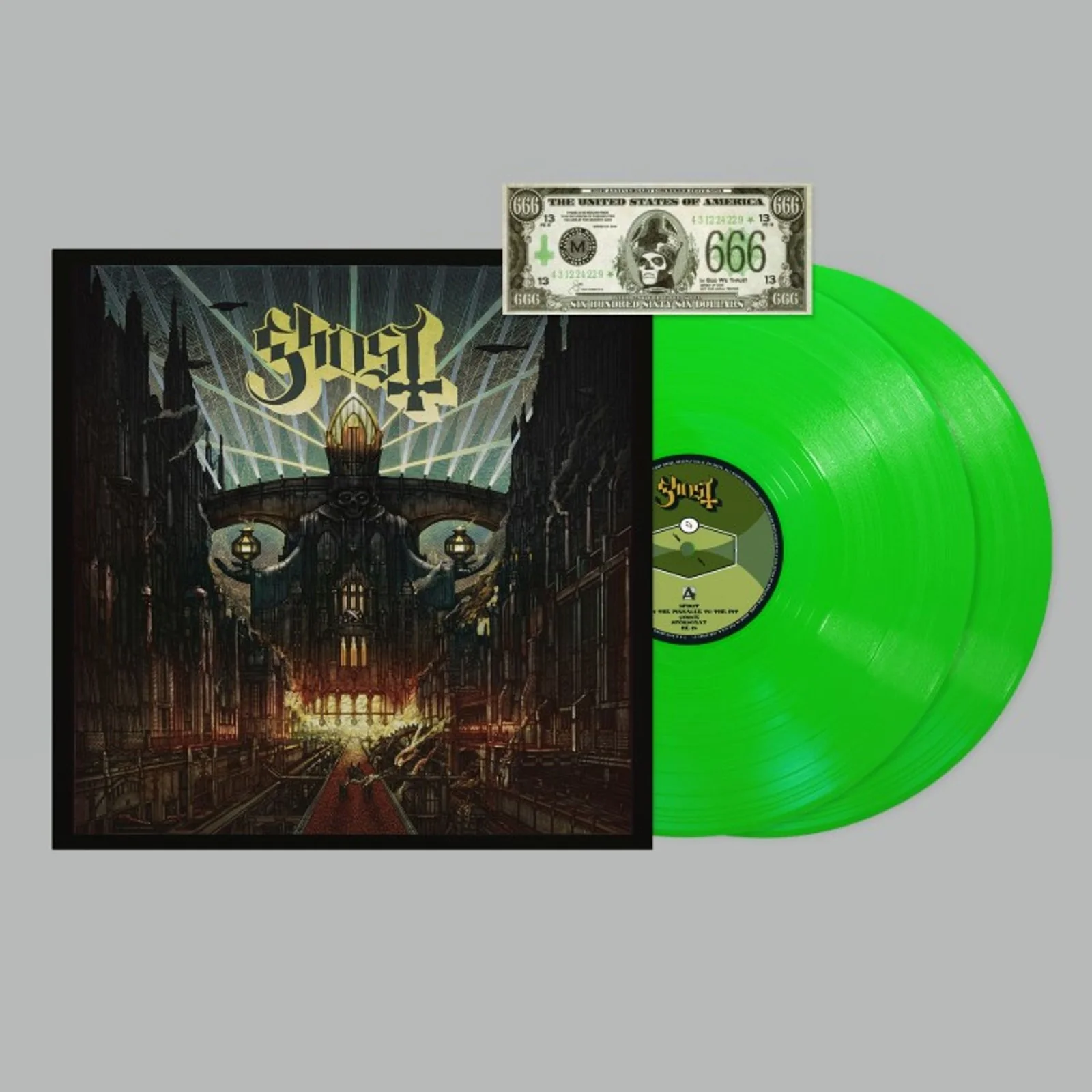 Ghost - Meliora Deluxe (Neon Green Vinyl LP) - Image 2