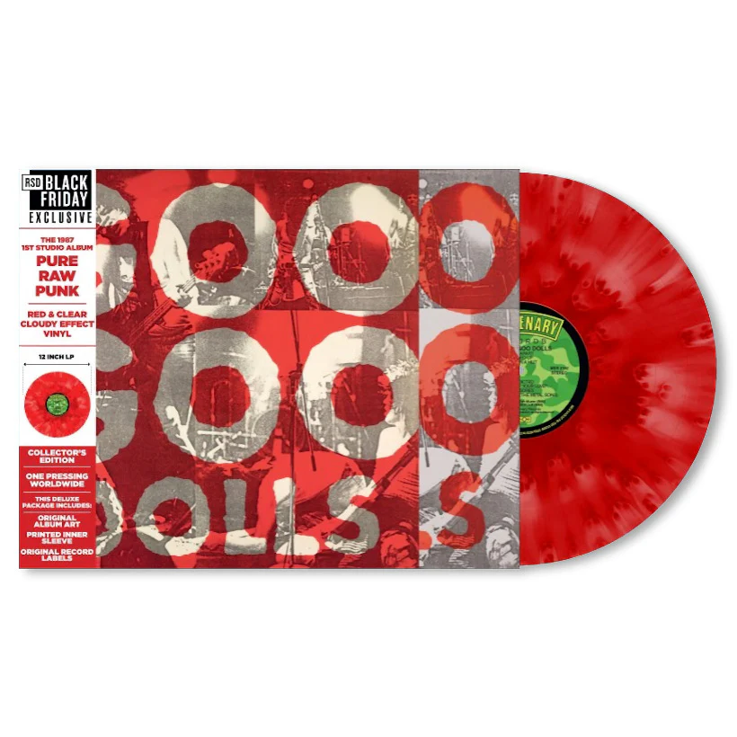 Goo Goo Dolls - Goo Goo Dolls (Red & Clear Cloudy Effect LP)