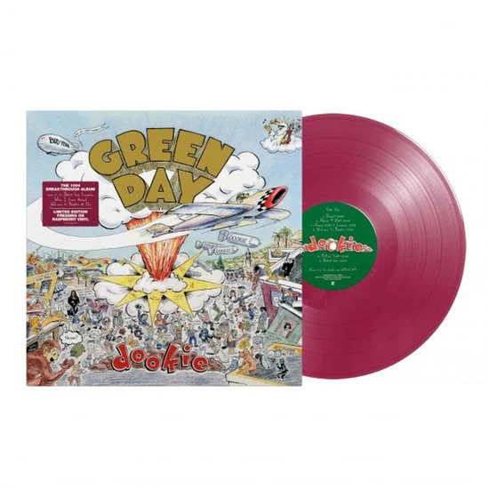 Green Day - Dookie (Raspberry Vinyl LP) - Image 2