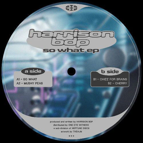 Harrison BDP - So What EP (12")