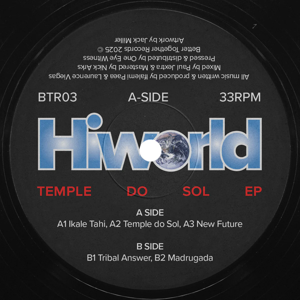 Hiworld - Temple do Sol EP (12") - Image 2