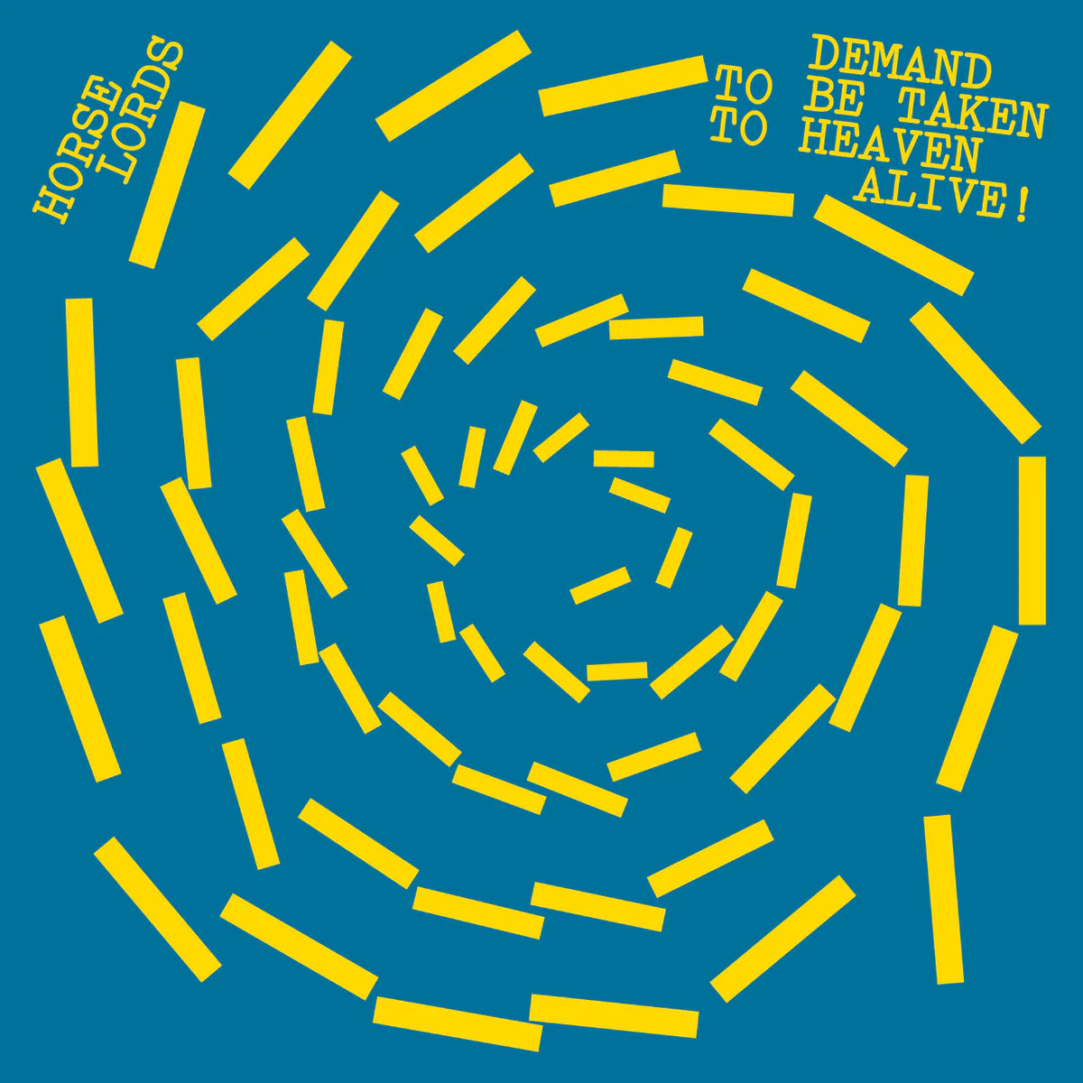 Horse Lords - Demand to Be Taken to Heaven Alive! (LP) - Image 2