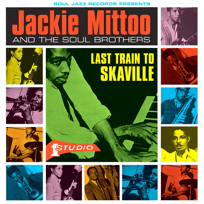 Jackie and the Soul Brothers Mittoo - Last Train To Skaville (Transparent Green LP) - Image 3