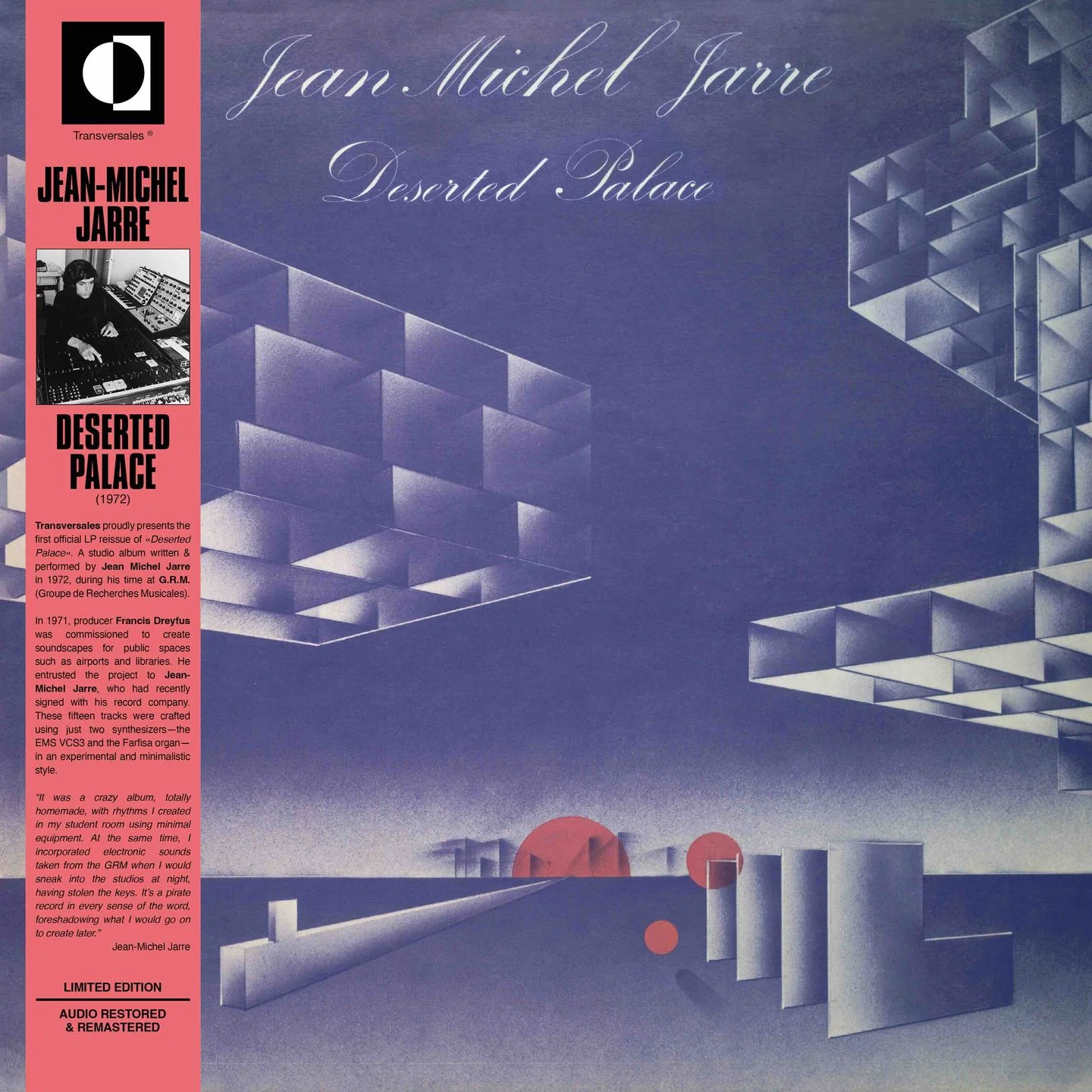 Jean-Michel Jarre - Deserted Palace (LP) - Image 2