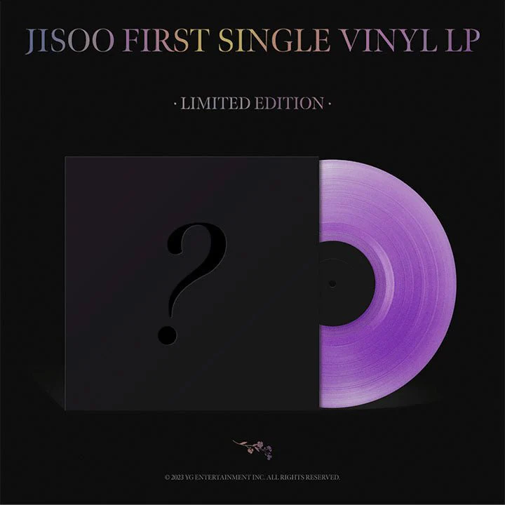 Jisoo (Blackpink) - First Single Vinyl Lp (Clear Purple Vinyl)