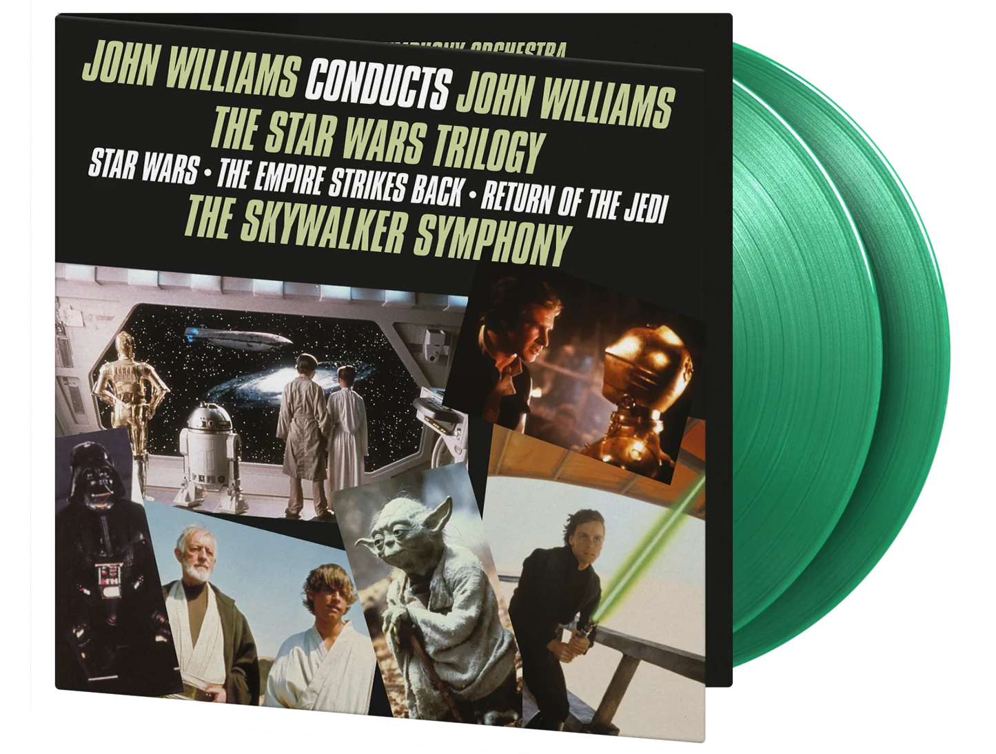 John Williams - John Williams Conducts John Williams - the Star Wars Trilogy (Translucent Green Vinyl)