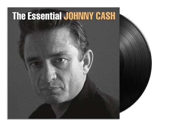 Johnny Cash - The Essential Johnny Cash (LP) - Image 2