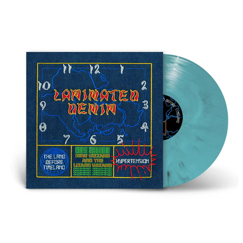 King Gizzard & The Lizard Wizard - Laminated Denim (Blue Vinyl LP) - Image 2