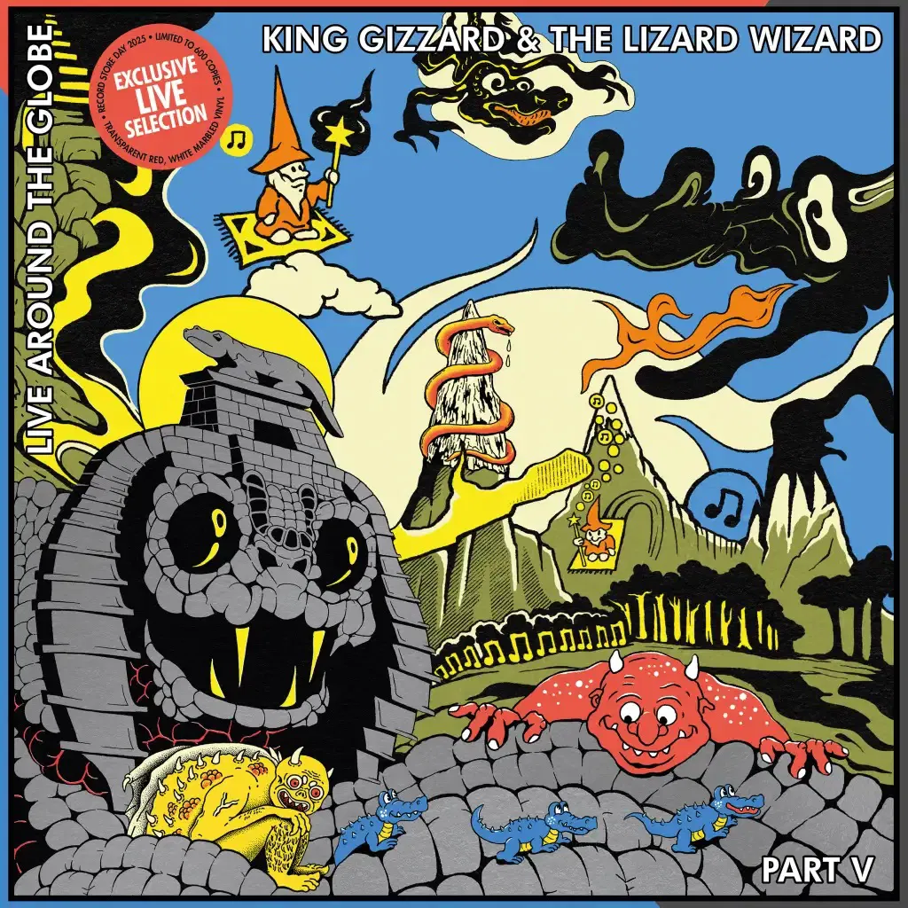 KING GIZZARD & THE LIZARD WIZARD - Live Around The Globe - Part V (LP)