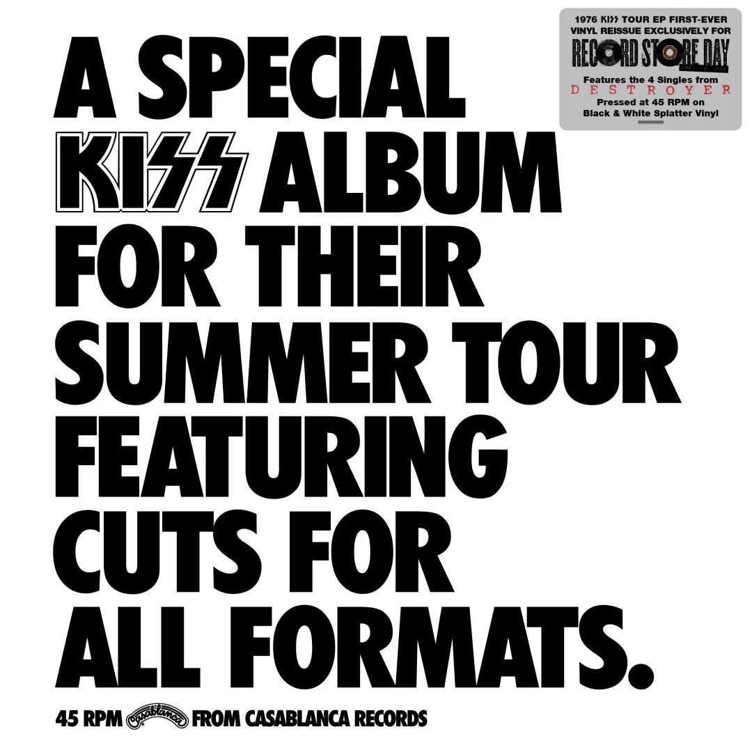 Kiss - A Special Kiss Tour Album (45RPM, 140gr Black & White splatter 12") - Image 2