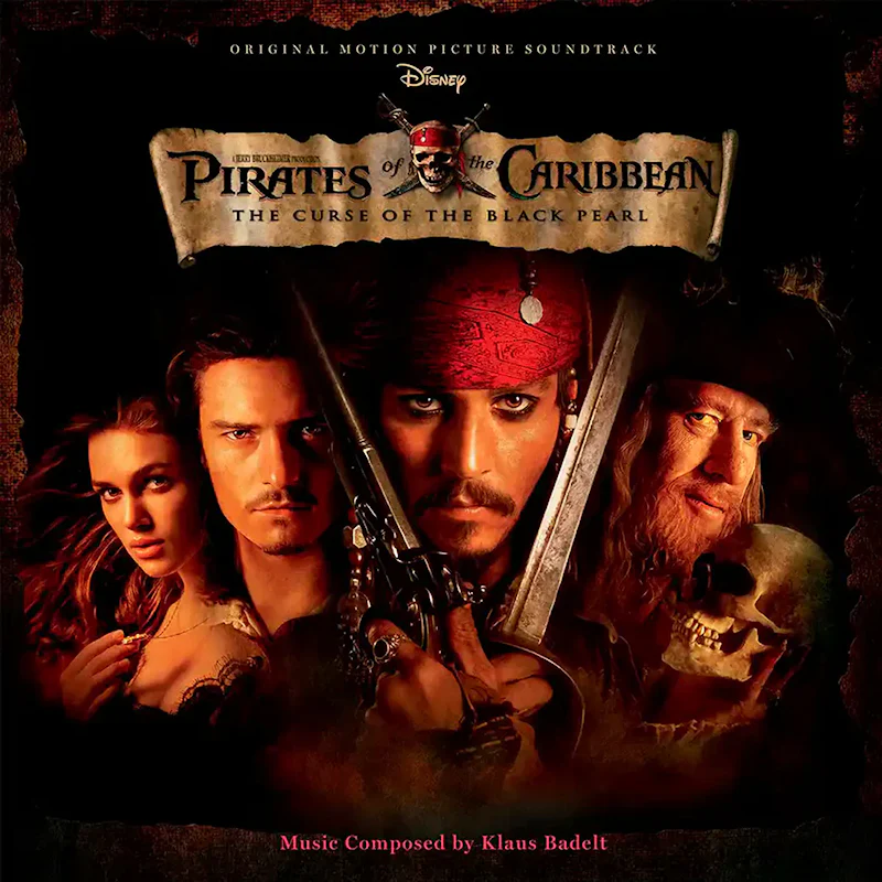 Klaus Badelt - Pirates Of The Caribbean: The Curse Of The Black Pearl (Black Ice Vinyl LP) - Image 2