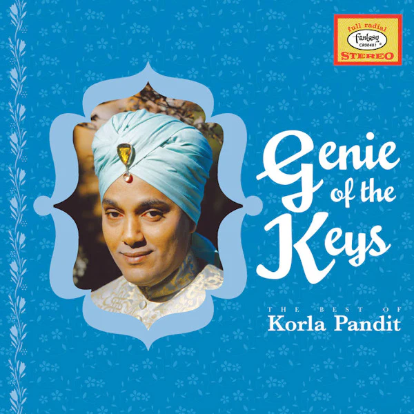 Korla Pandit - Genie Of The Keys: The Best Of Korla Pandit (Opaque Blue LP) - Image 3