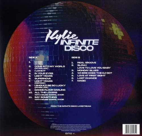 Kylie Minogue - Infinite Disco (Clear Vinyl)