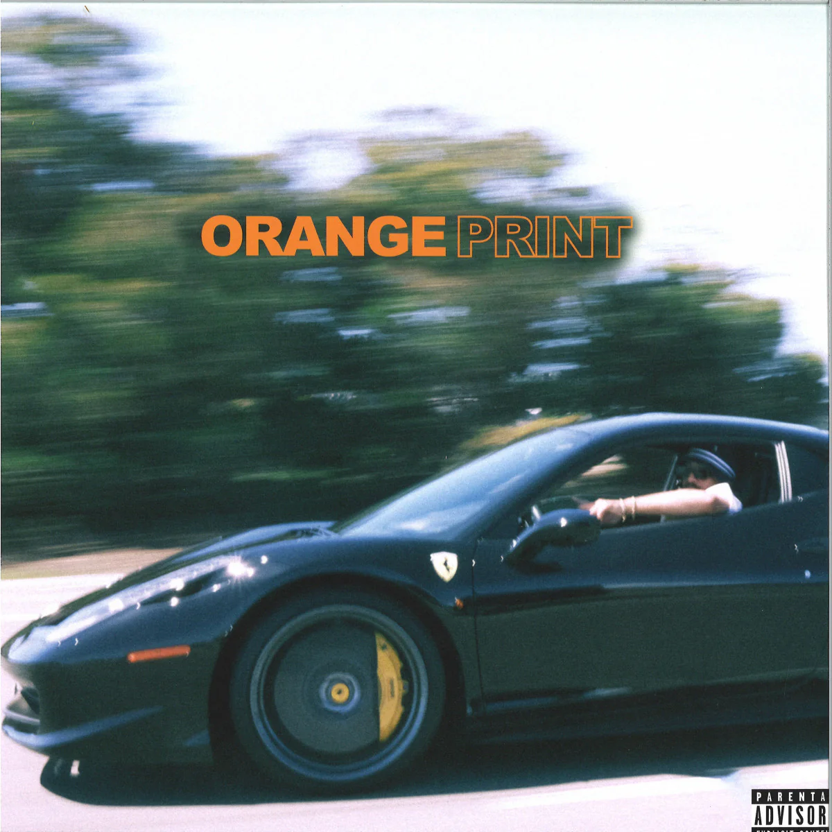 Larry June - Orange Print (Translucent Orange LP)