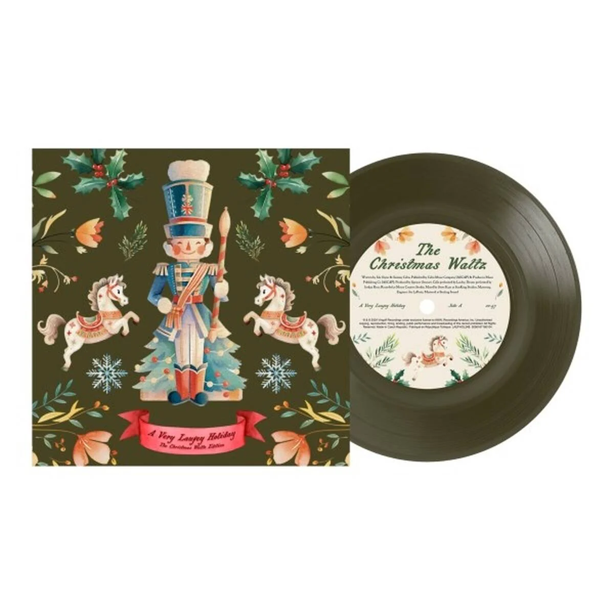 Laufey - A Very Laufey Holiday: the Christmas Waltz Edition (Green Vinyl 7")