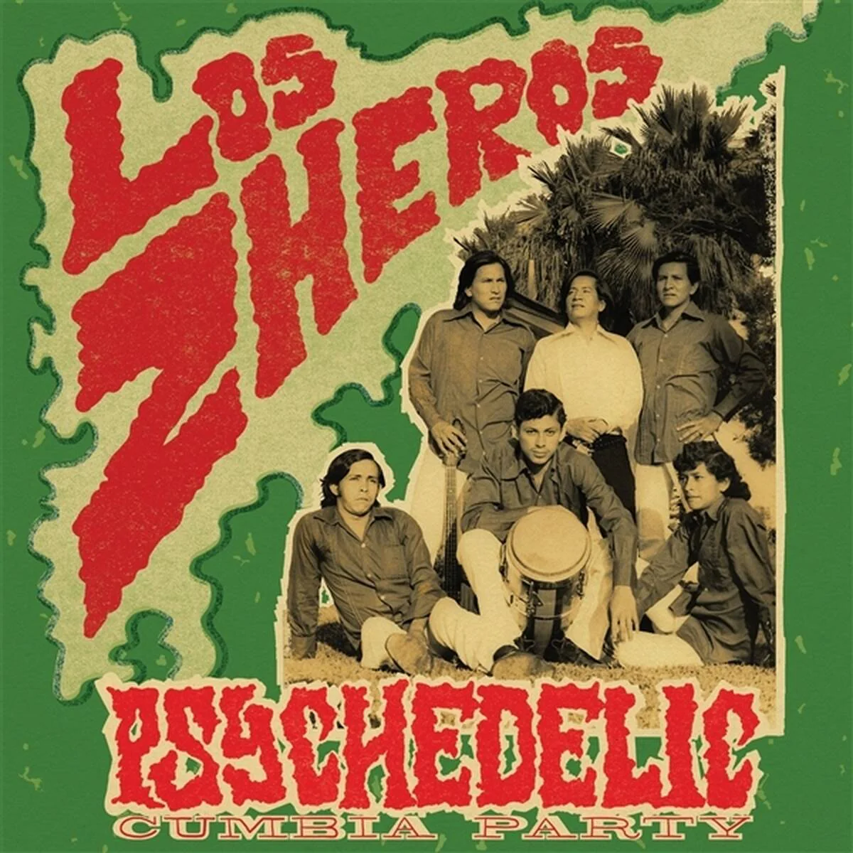 Los Zheros - Psychedelic Cumbia Party (LP) - Image 2