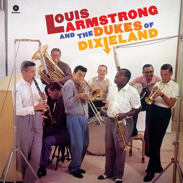 Louis & His All Sta Armstrong - And The Dukes Of (LP) - Image 2