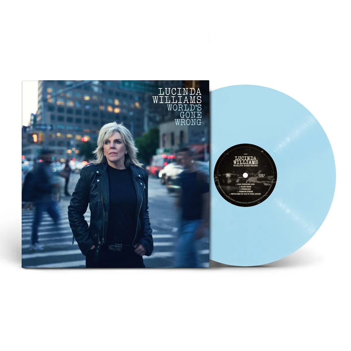 Lucinda Williams - World's Gone Wrong (Sky Blue Vinyl LP) - Image 2