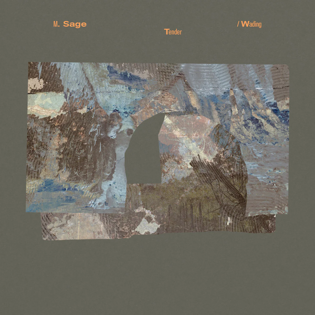 M. Sage - Tender / Wading (LP) - Image 2