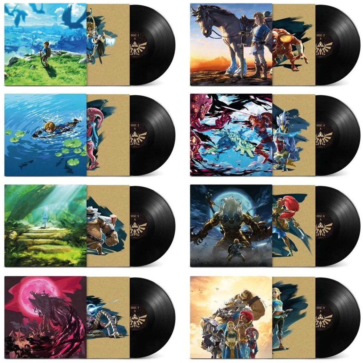 Manaka Kataoka & Hajime Wakai & Yasuaki Iwata - The Legend Of Zelda: Breath Of The Wild (Boxset LP) - Image 5