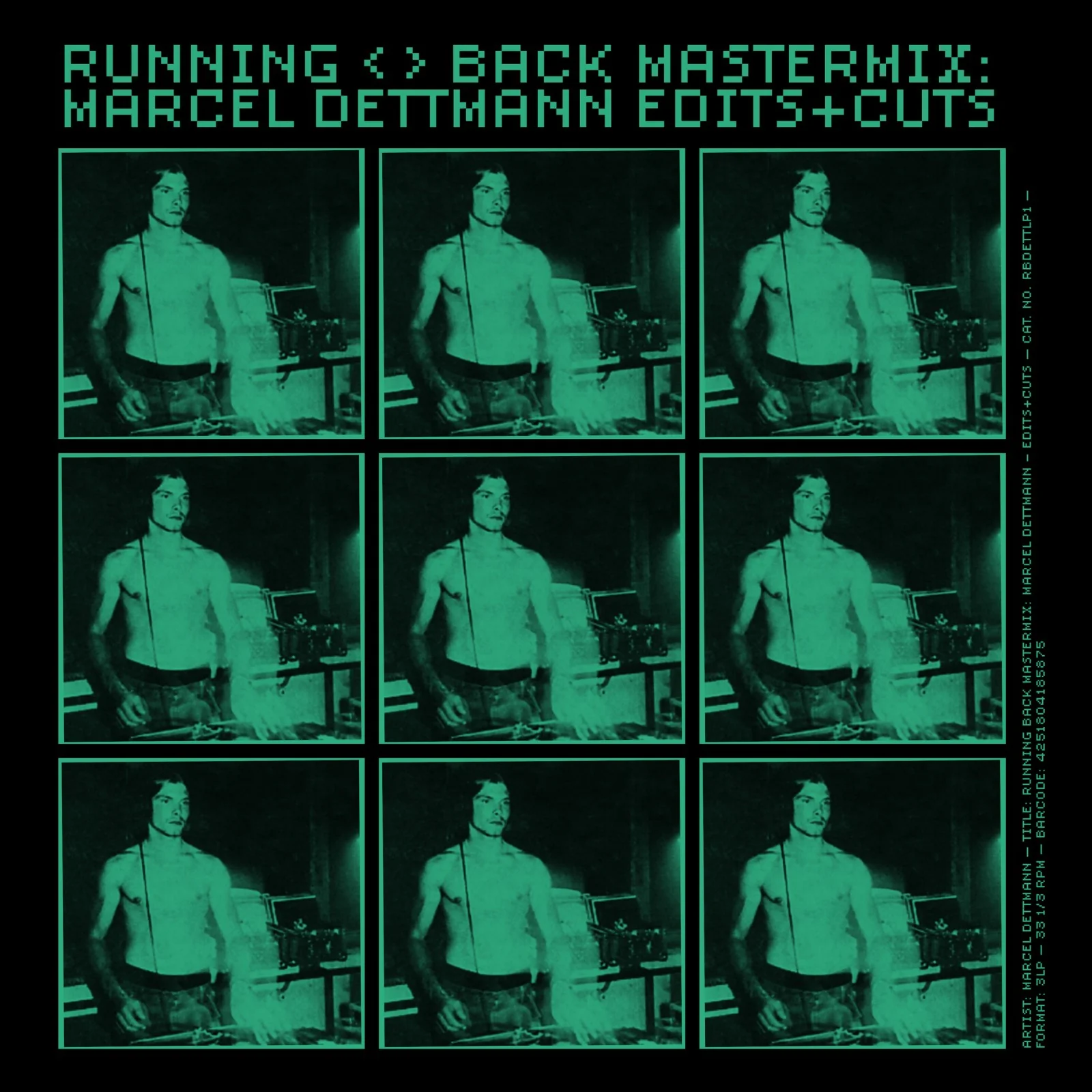 Marcel Dettmann - Running Back Mastermix: Marcel Dettmann - Edits & Cuts (LP) - Image 2