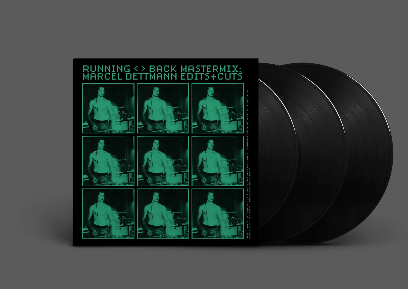 Marcel Dettmann - Running Back Mastermix: Marcel Dettmann - Edits & Cuts (LP) - Image 3