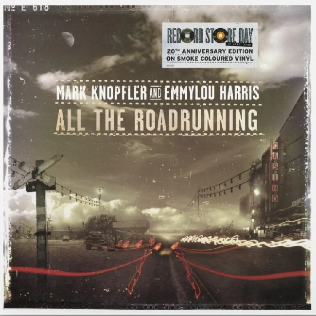 Mark Knopfler & Emmylou Harris - All The Roadrunning (20th Anniversary Edition) (180g Clear Vinyl LP)