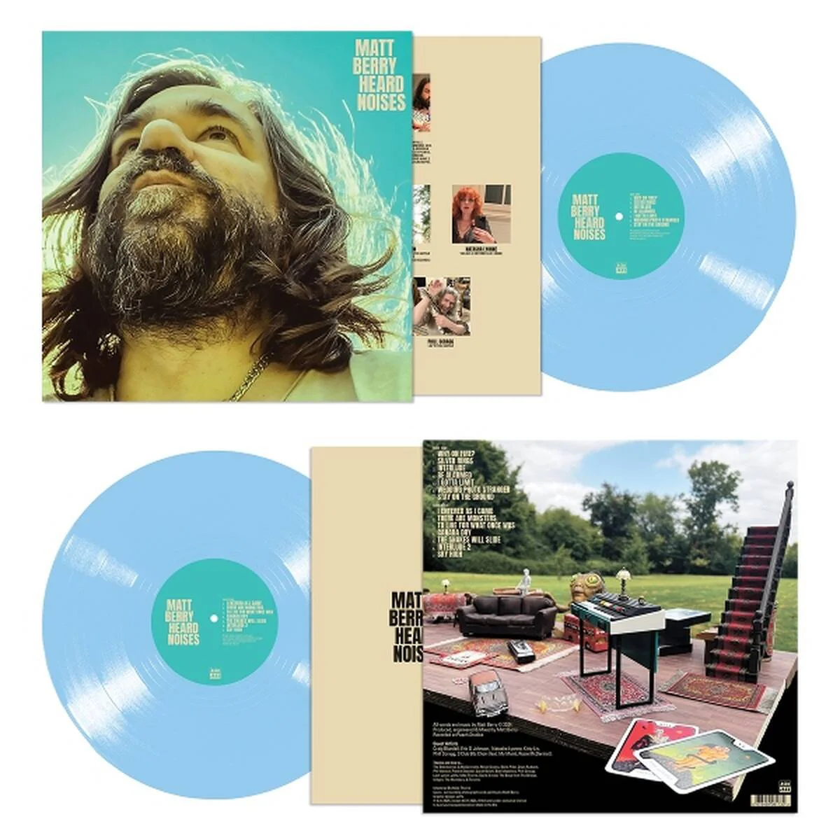 Matt Berry - Heard Noises (Blue Coloured LP)