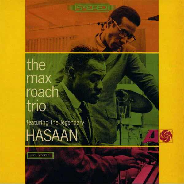 Max Roach Trio - The Max Roach Trio featuring The Legendary Hasaan (Green Vinyl LP) - Image 2