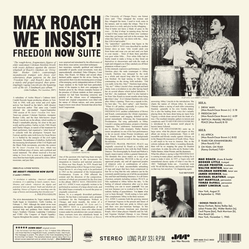 Max Roach - We Insist! Freedom Now Suite (LP) - Image 2