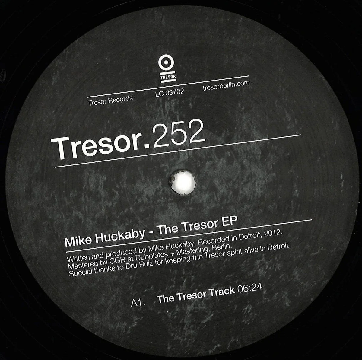 Mike Huckaby - The Tresor EP (2023 Repress)