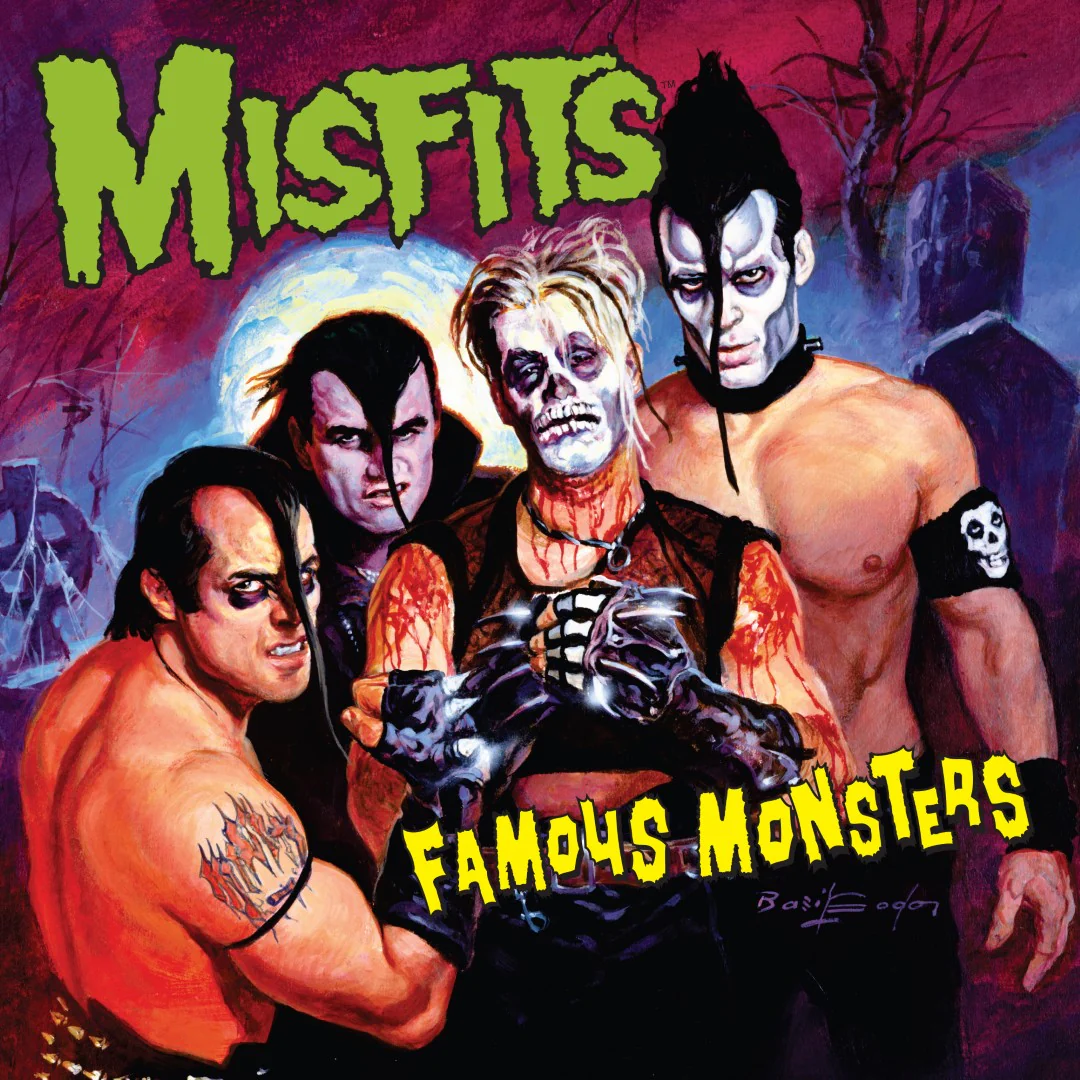 Misfits - Famous Monsters (140g Green & Purple Vinyl LP) - Image 2