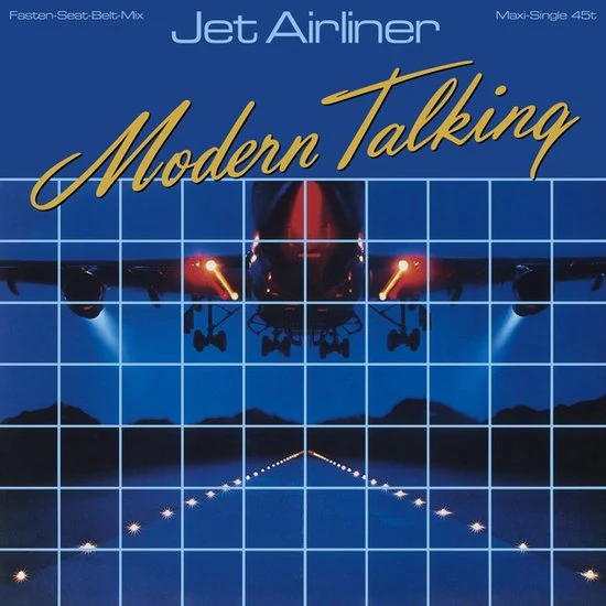 Modern Talking - Jet Airliner (Blue & Red Marbled Vinyl)