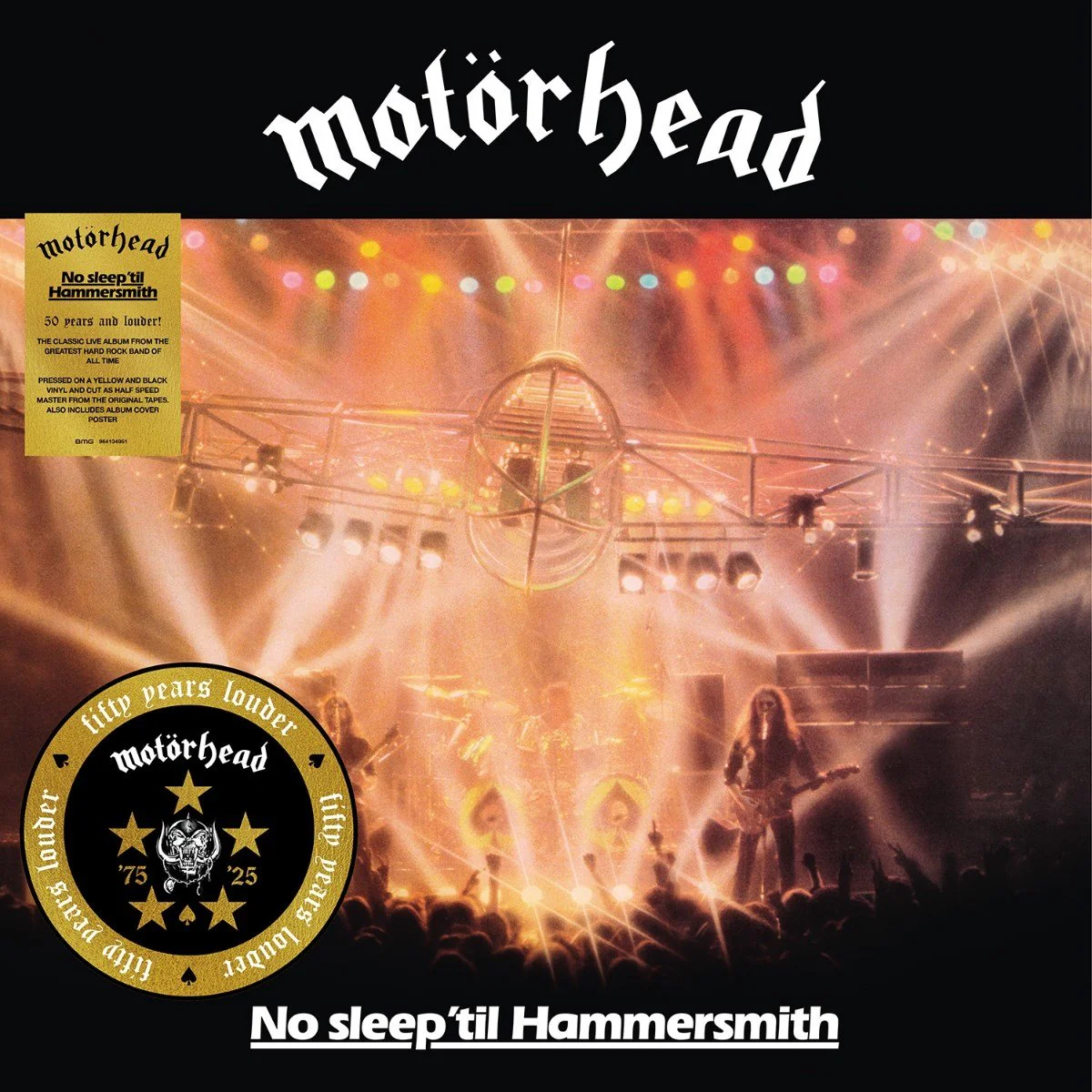 Motörhead - No Sleep 'Til Hammersmith (Live) (50th Anniversary Edition) (Coloured LP) - Image 2