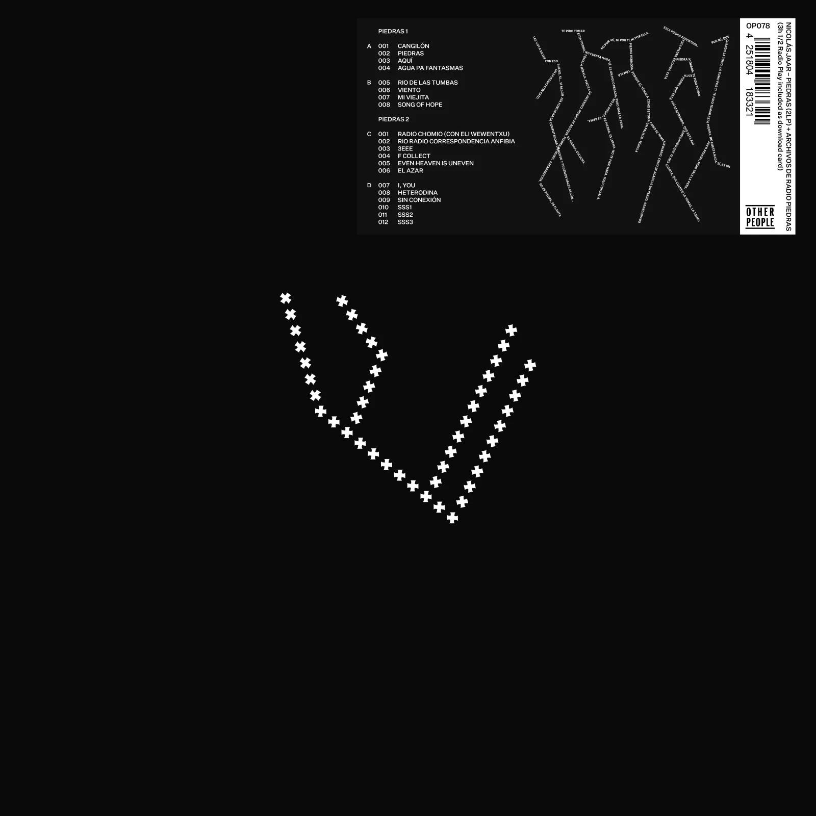 Nicolas Jaar - Piedras 1 & 2 (LP) - Image 2