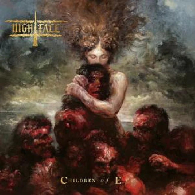 Nightfall - Children Of Eve (Red, White & Black Marbled Coloured 12")