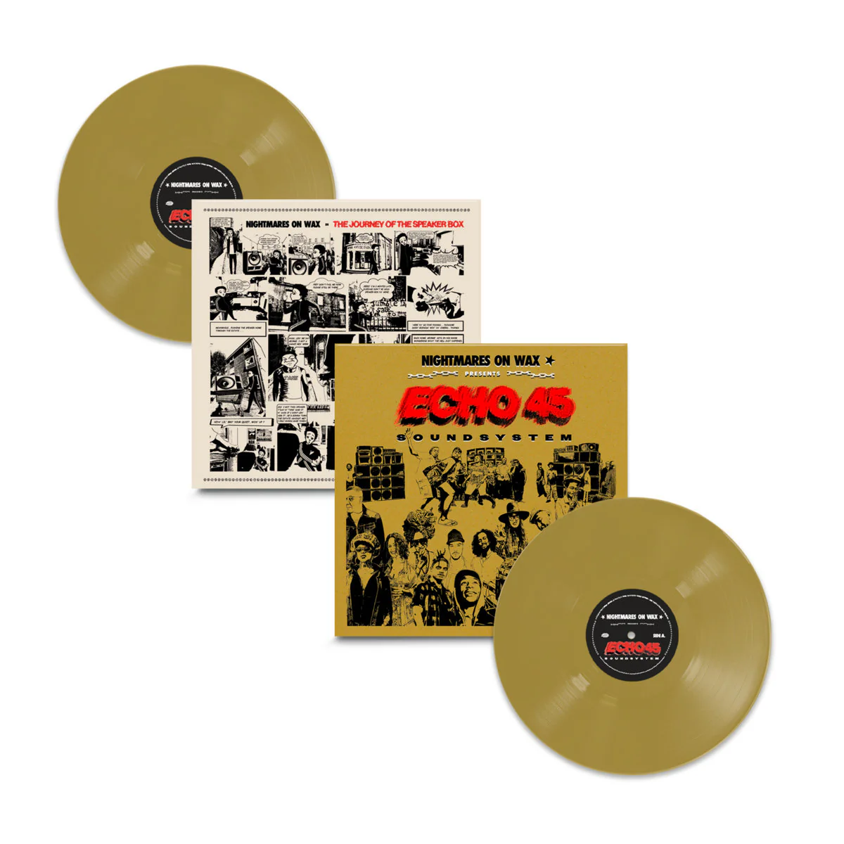 Nightmares On Wax - Echo45 Sound System (Gold Vinyl LP) - Image 3