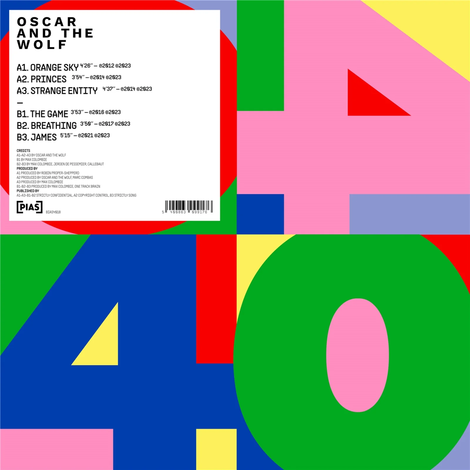 Oscar And The Wolf - PIAS 40