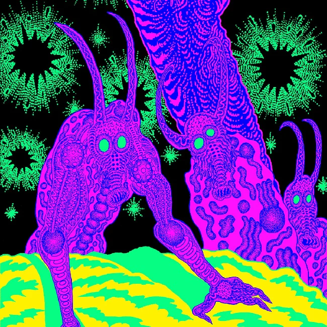 Osees - ABOMINATION REVEALED AT LAST (Grimace Purple Coloured LP)