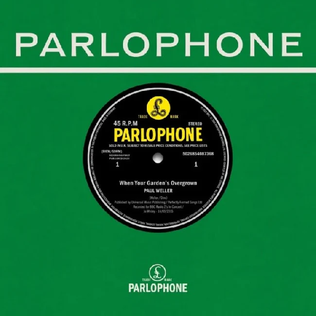 Paul Weller - When Your Garden's Overgrown (Live at The BBC) / Boy About Town (Live at The BBC) (40g Black Vinyl 7")