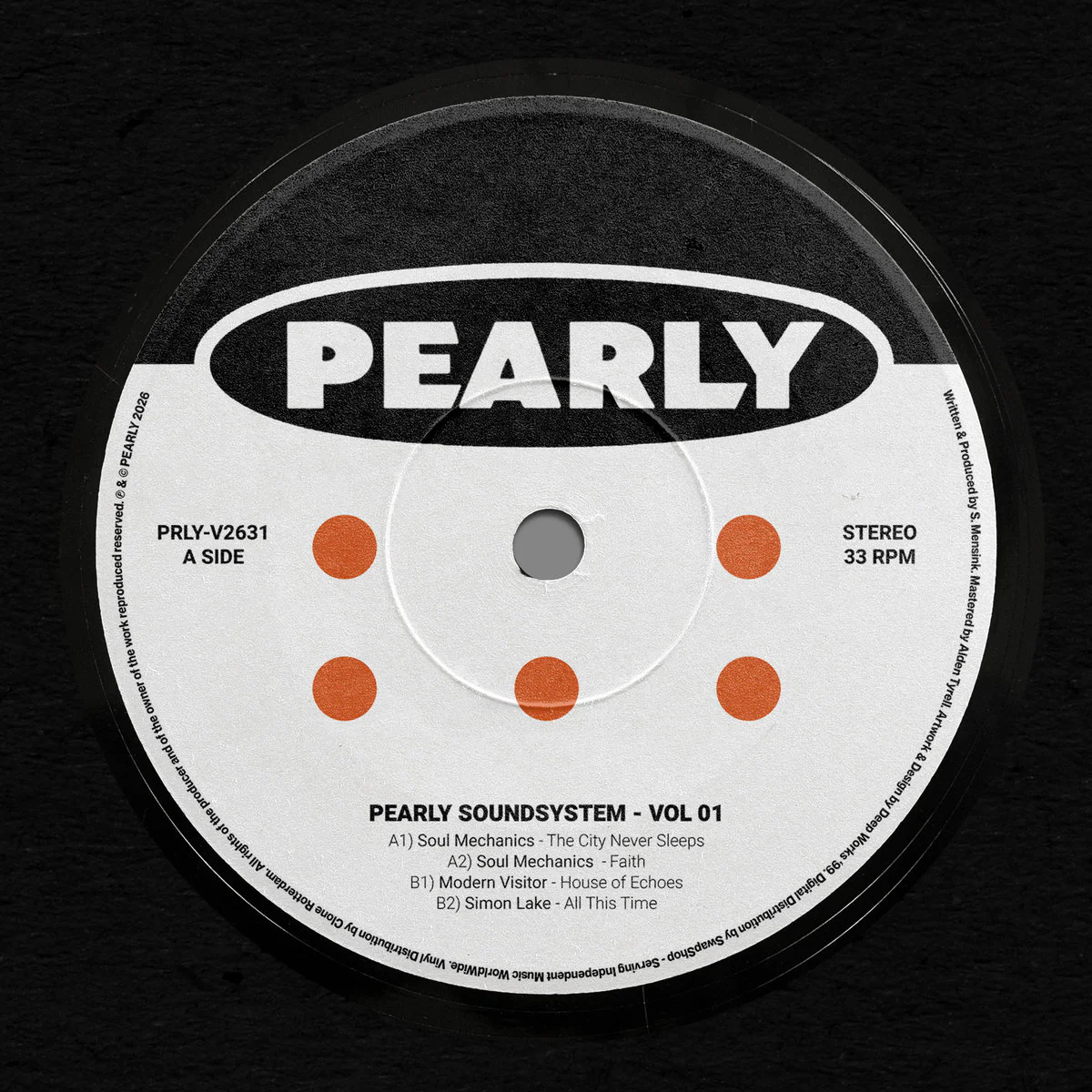 Pearly Soundsystem - Vol 01 (12")