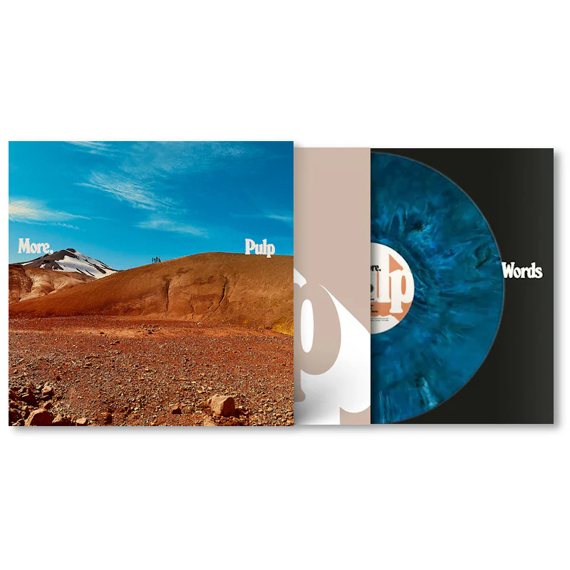 Pulp - More. (Marbled Blue Coloured LP)