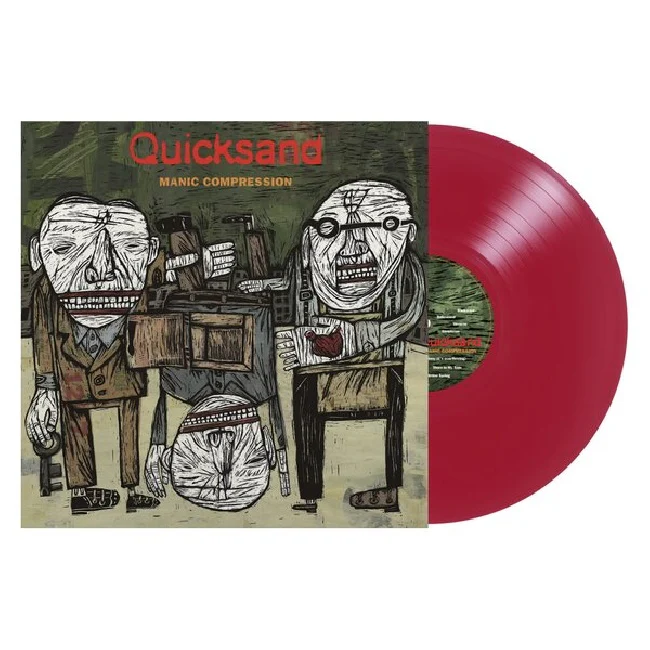 Quicksand - Manic Compression (Red Vinyl LP)