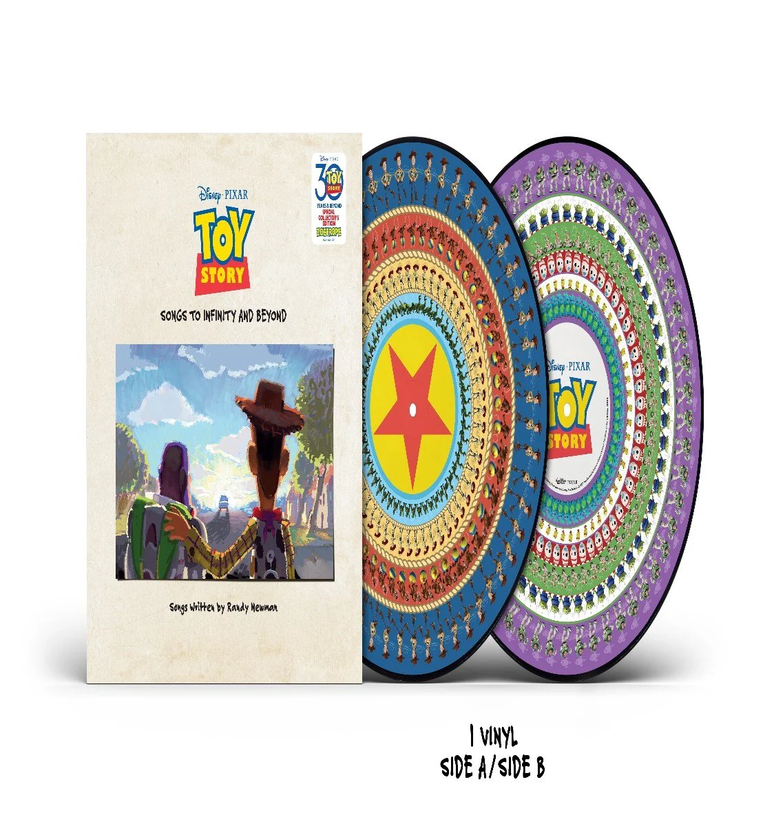 Randy Newman - Toy Story: Songs To Infinity And Beyond (30th Anniversary Edition) (Zoetrope Picture Disc LP)